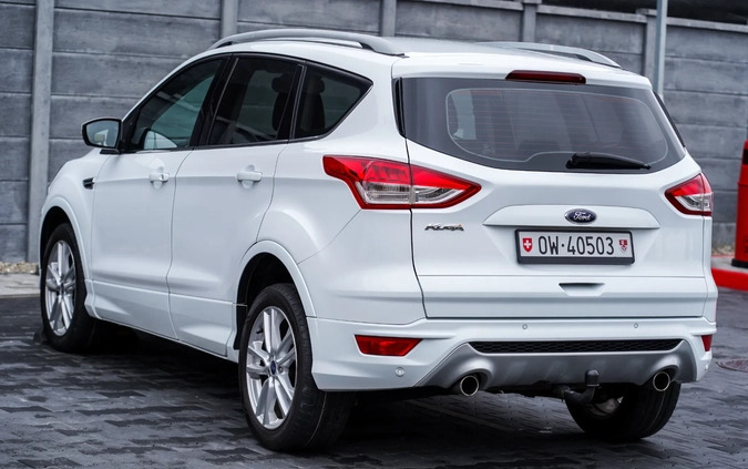 Ford Kuga cena 51900 przebieg: 247500, rok produkcji 2014 z Ozimek małe 781